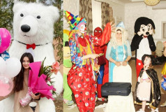 VIP Медведь, Аниматоры, Клоун Арлекино